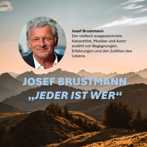 SALON LUITPOLD Musique | Josef Brustmann - Jeder ist wer | Ein Abend voller Geschichten, Musik und feinsinnigem Humor | 03.10.2026 19 Uhr